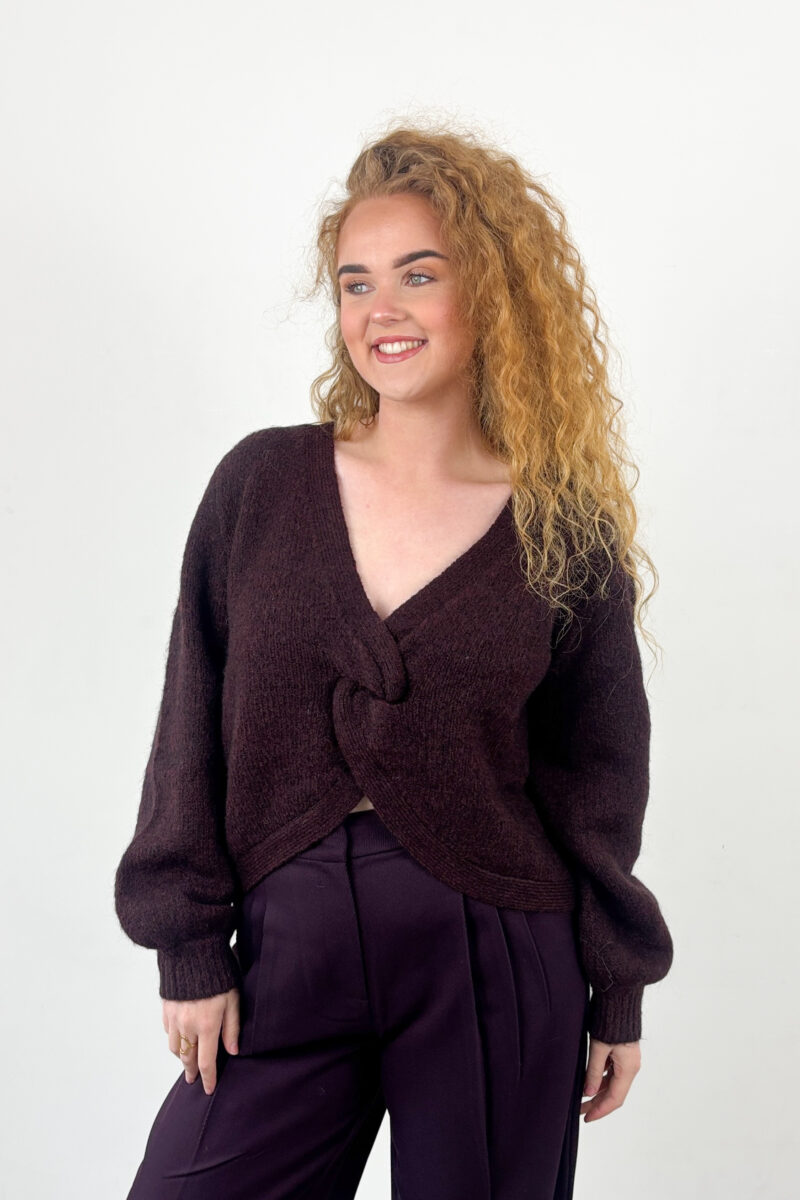 Co Couture Cosy twist knit
