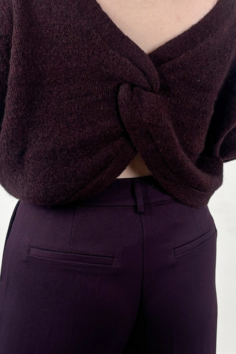 Co Couture Cosy twist knit