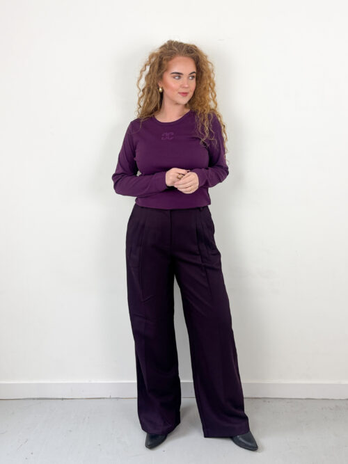 Co Couture Almira pleat pant