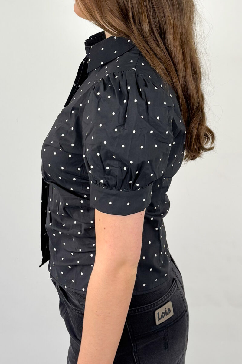 Neo Noir Frannie dot shirt