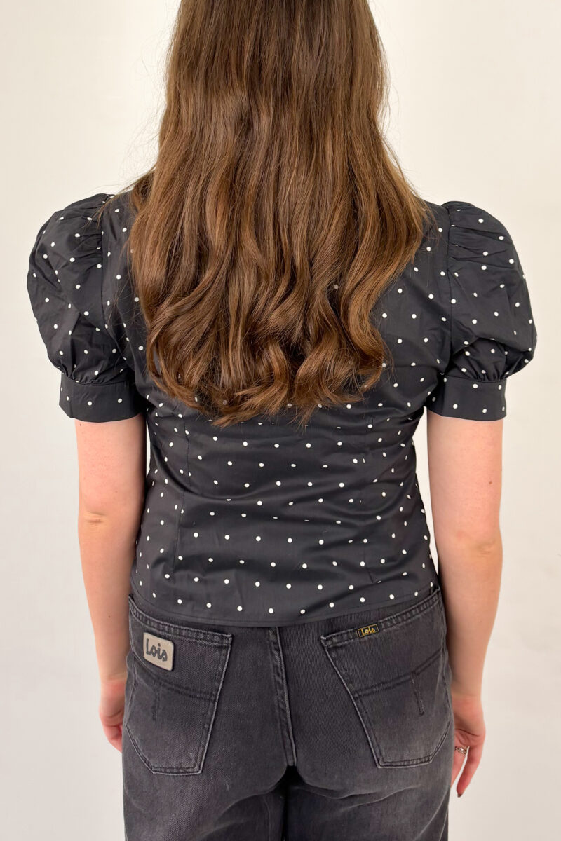 Neo Noir Frannie dot shirt