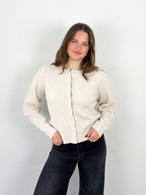 Neo Noir Puli knit cardigan