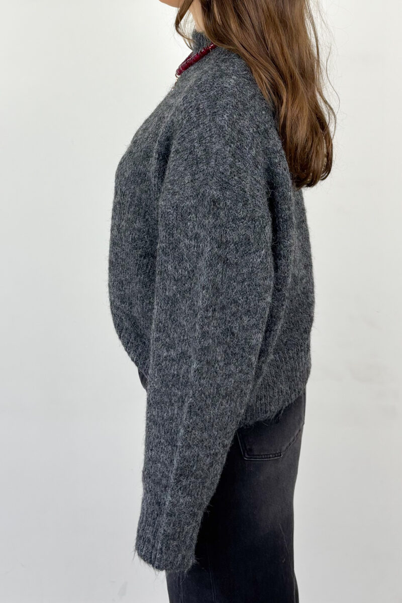 Neo Noir Paulina fluffy knit