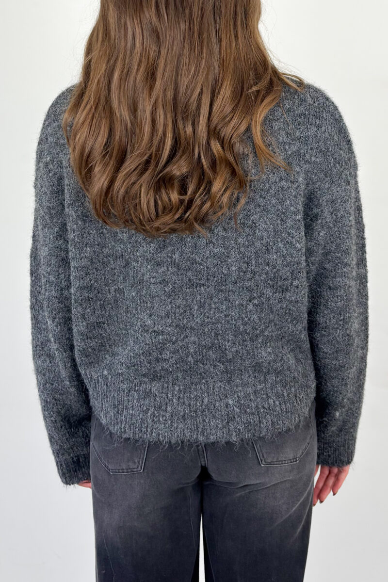 Neo Noir Paulina fluffy knit