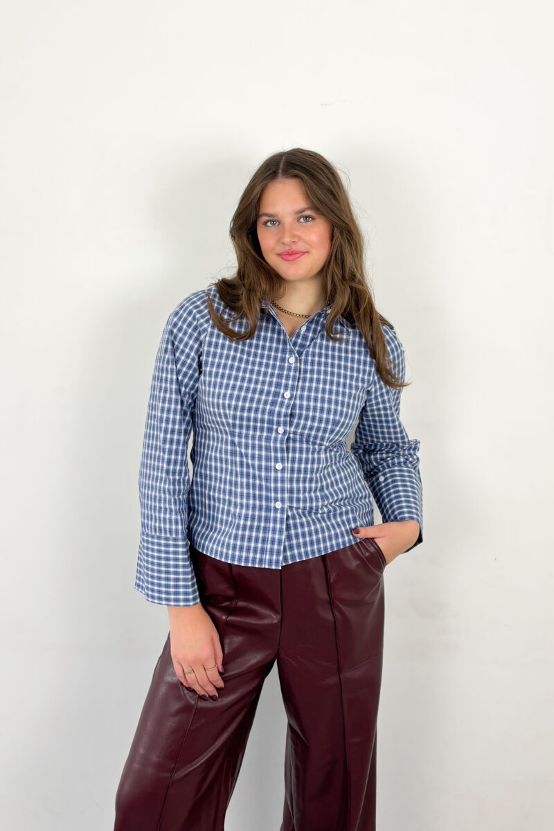 Neo Noir Rosa check shirt