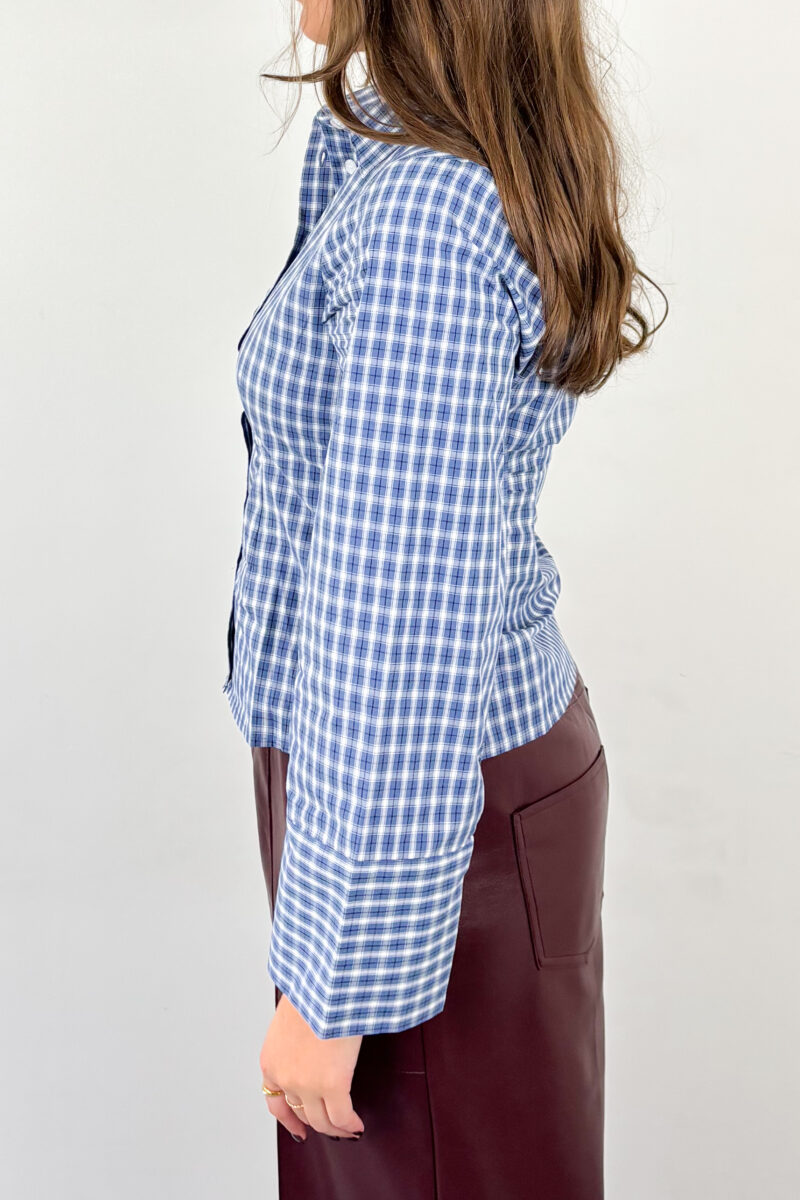 Neo Noir Rosa check shirt