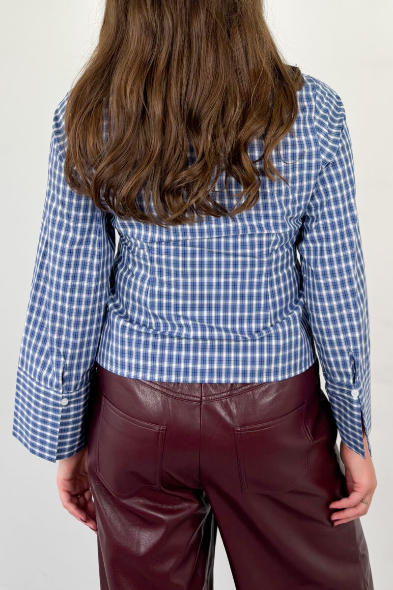 Neo Noir Rosa check shirt