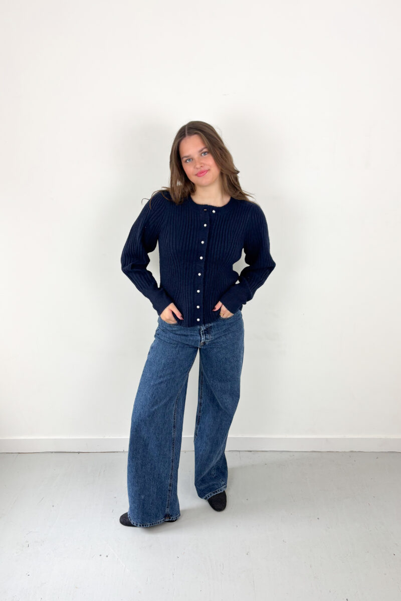 Neo Noir Puli knit cardigan