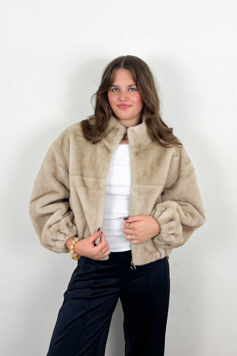 Co Couture Fera faux fur