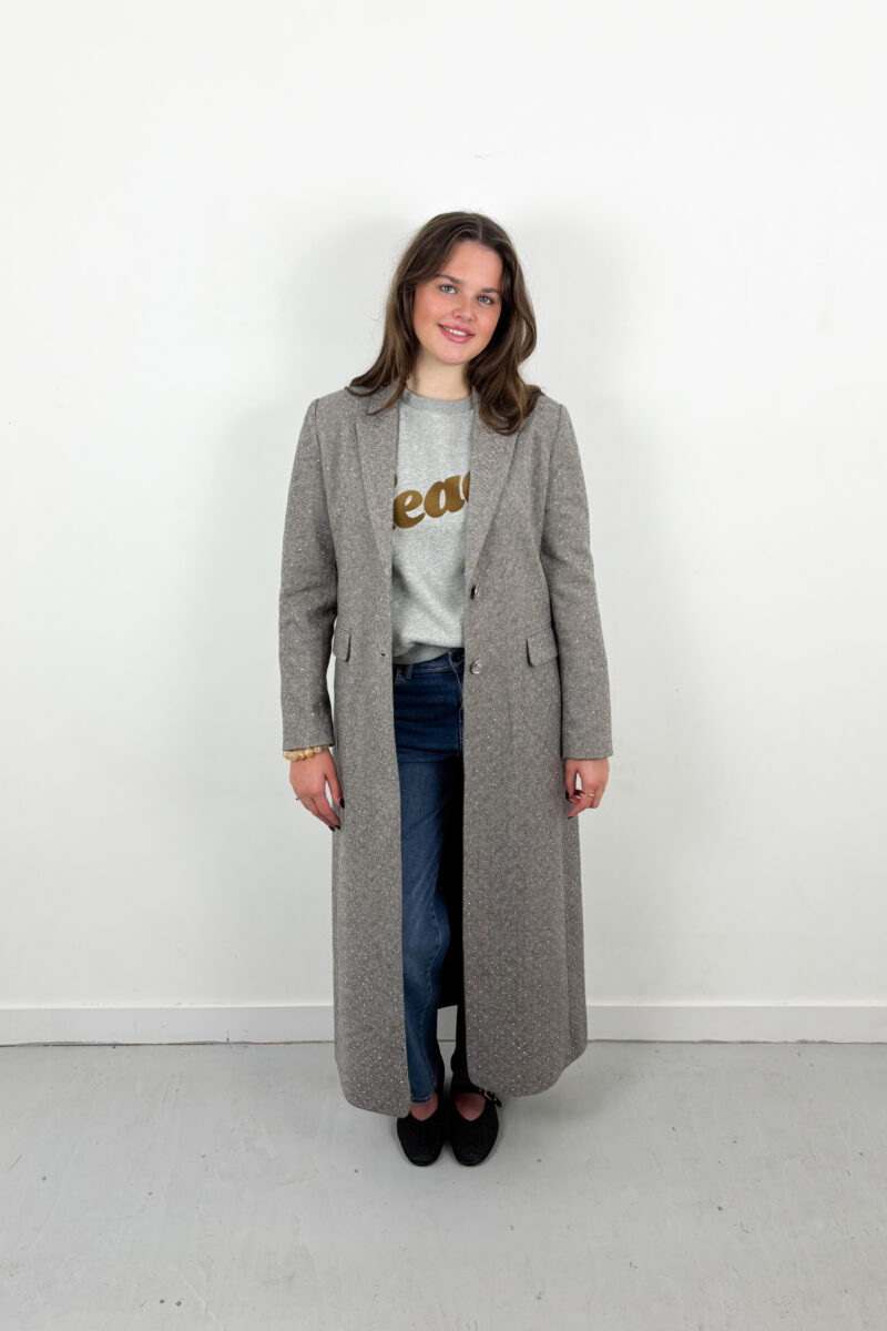 Giacomo long coat sparkle