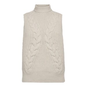 Co Couture Row  cable knit top