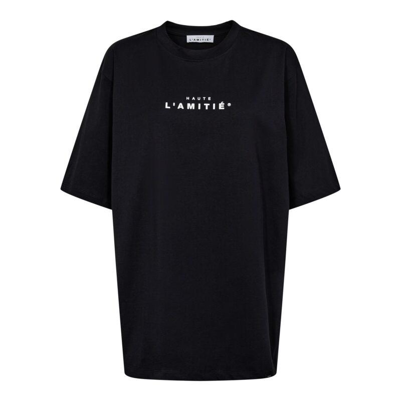 Haute Crew rub print tee
