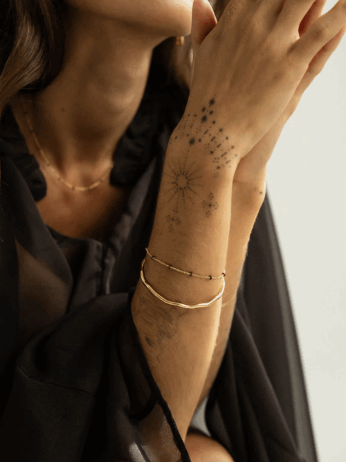 Miab Chocolate balls bracelet