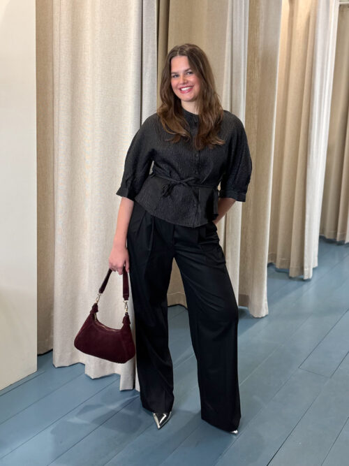 Co Couture Sibelle pleat pant