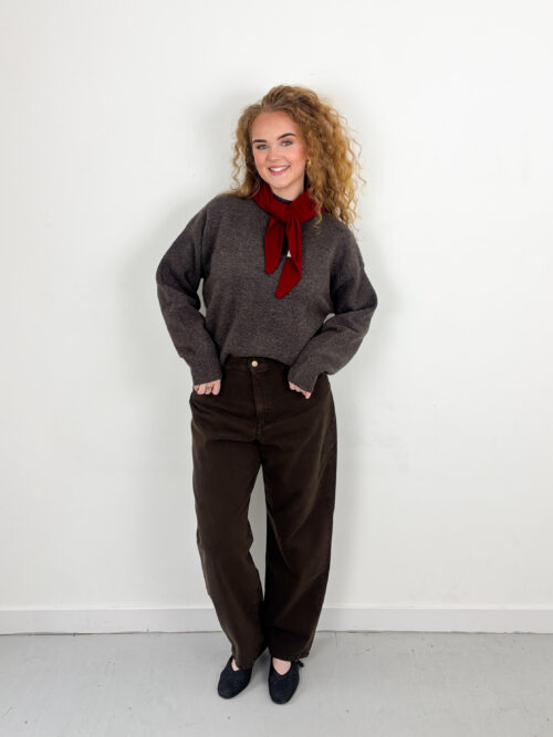 Neo Noir Paulina knit blouse