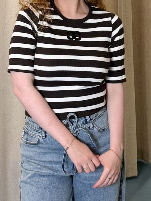 Co Couture granny ss top