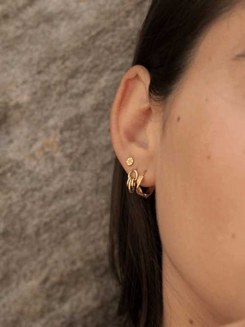 Miab Swirled click earring Miab Swirled click earring