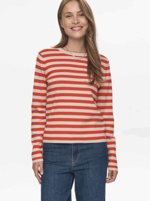 Numph Nustripy pullover