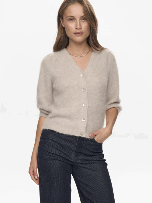 Numph Nusuri brushed cardigan
