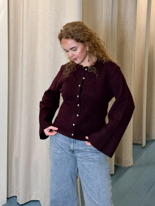 Neo Noir Mixie knit cardigan