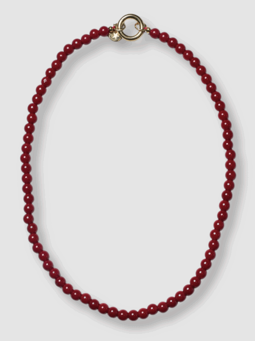 Bonnie Noah red  necklace
