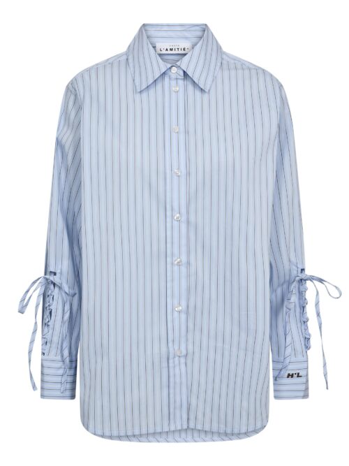 Haute Alvina tie stripe shirt Haute Alvina tie stripe shirt
