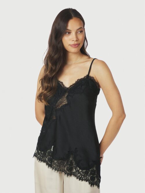 Neo Noir Viole lace top