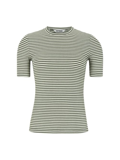 Soft Rebels Fenja stripe ss to