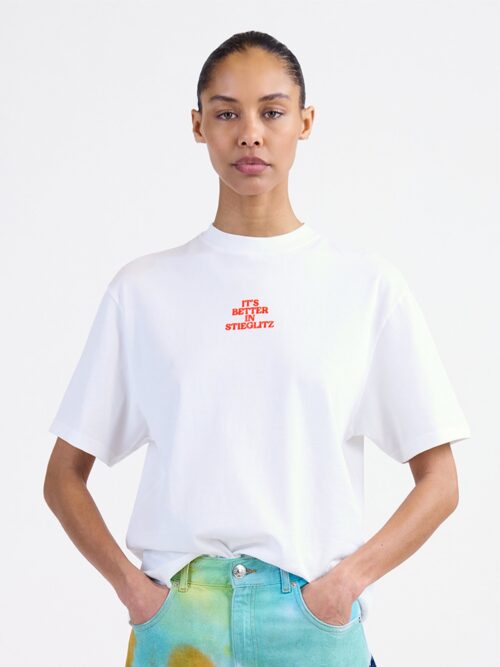 Stieglitz Branca regular tee