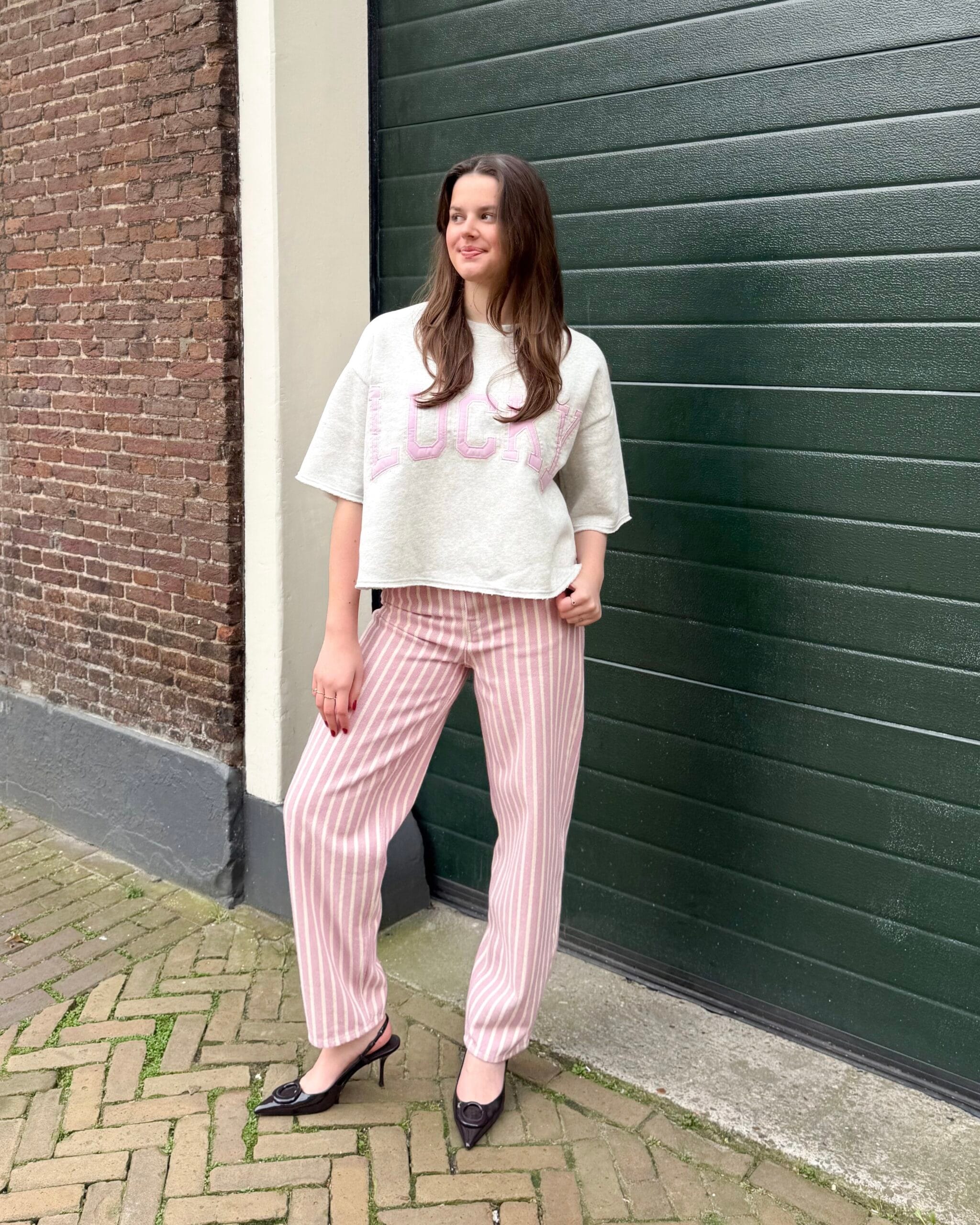 By-Bar Lew pink rocky pants By-Bar Lew pink rocky pants