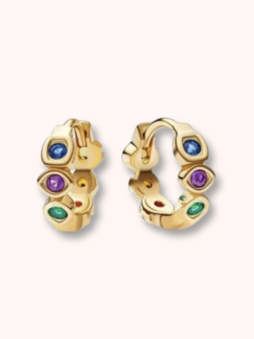 Bonnie Gemstone hoops