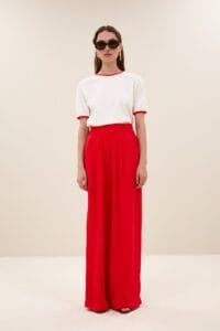 By-Bar Benji satin stripe pant