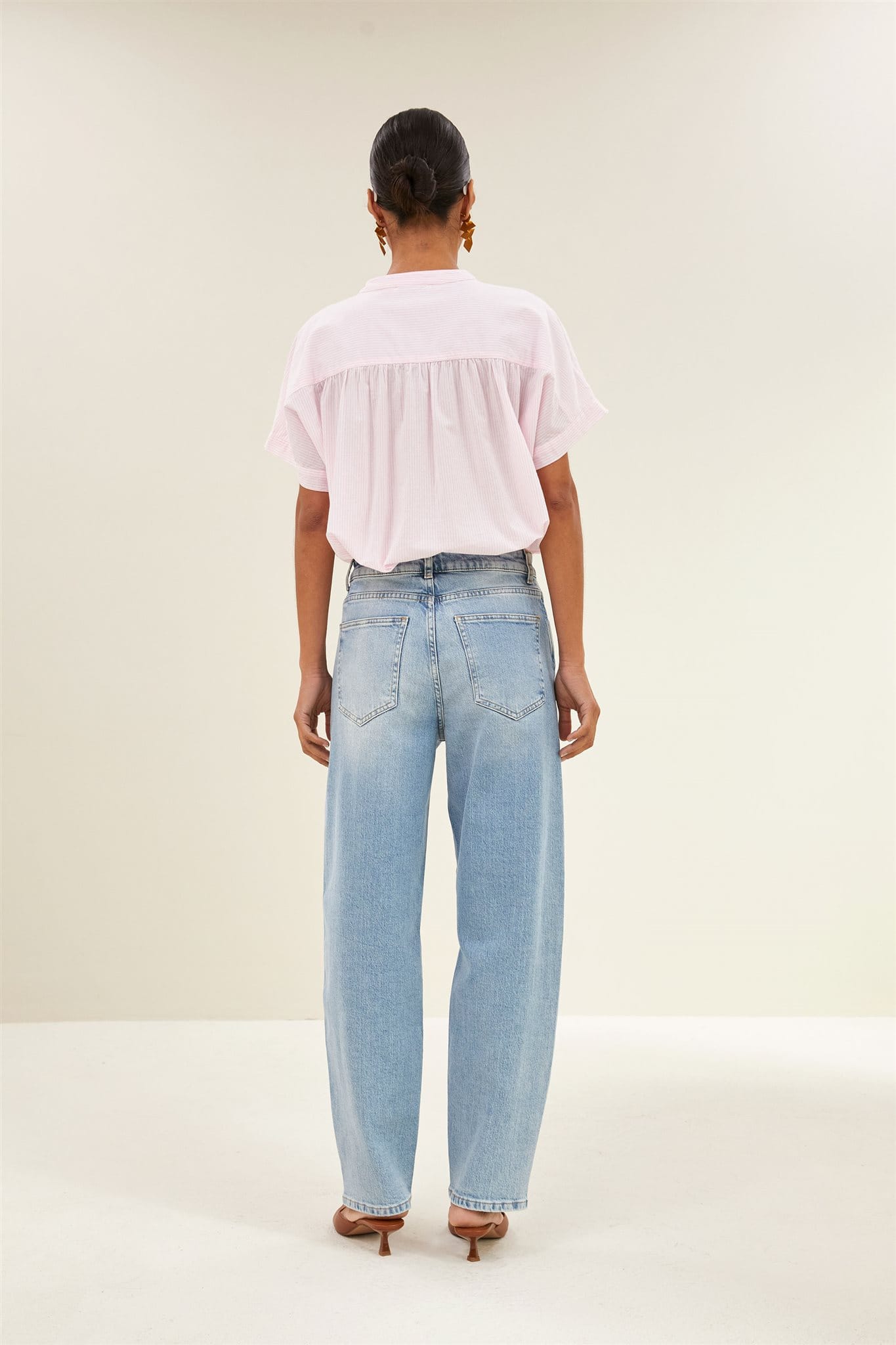 By-Bar Minte pinstripe blouse By-Bar Minte pinstripe blouse