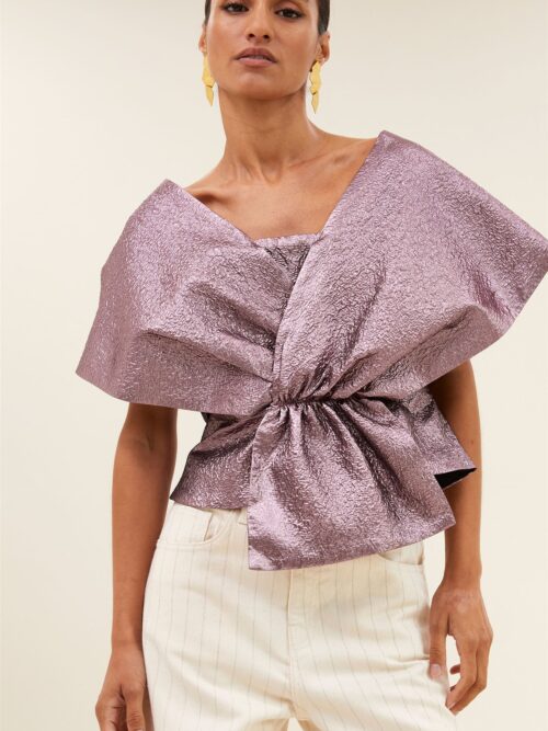 By-Bar Simone metallic top