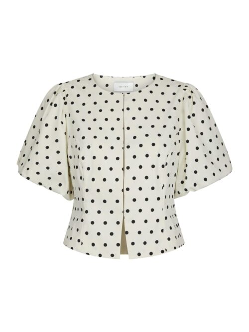 Neo Noir Anela dot blouse