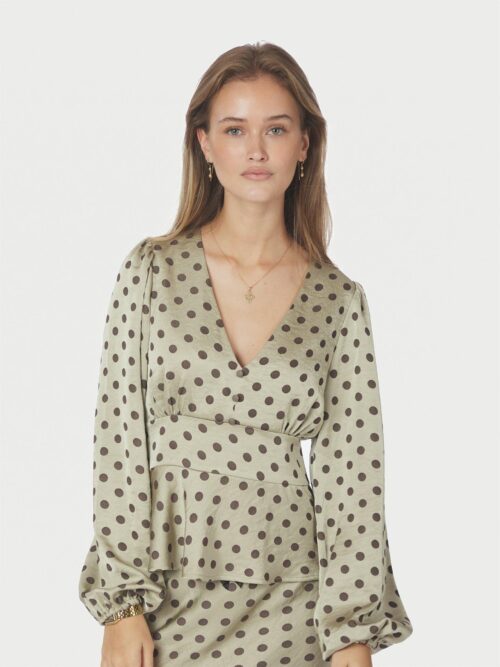 Neo Noir Jellima dotted blouse