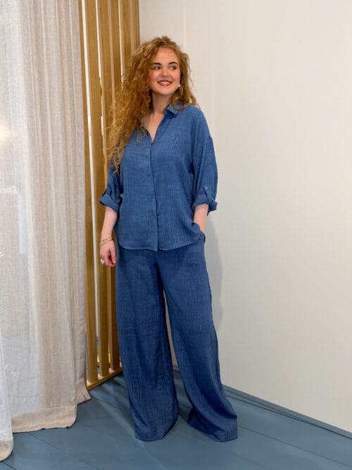 Peppercorn Gaby pinstripe top