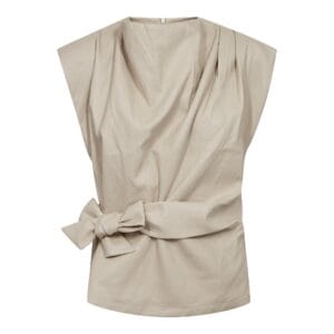 Co Couture Gitt pleat top