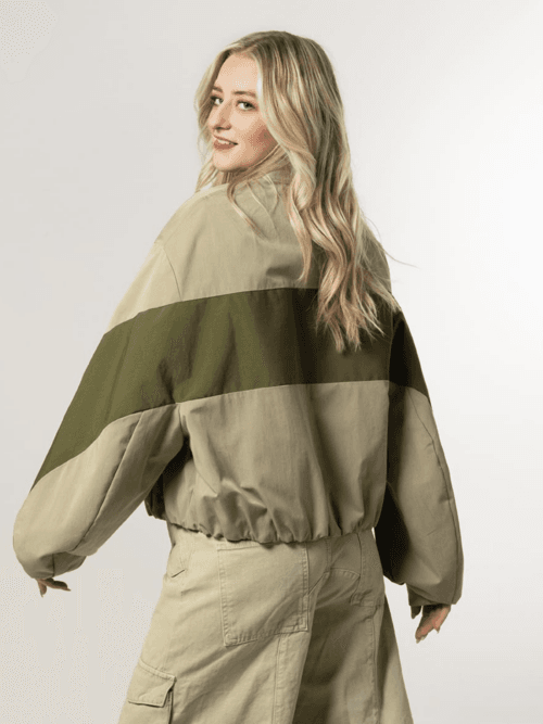 Giacomo Jacket streep groen Giacomo Jacket streep groen