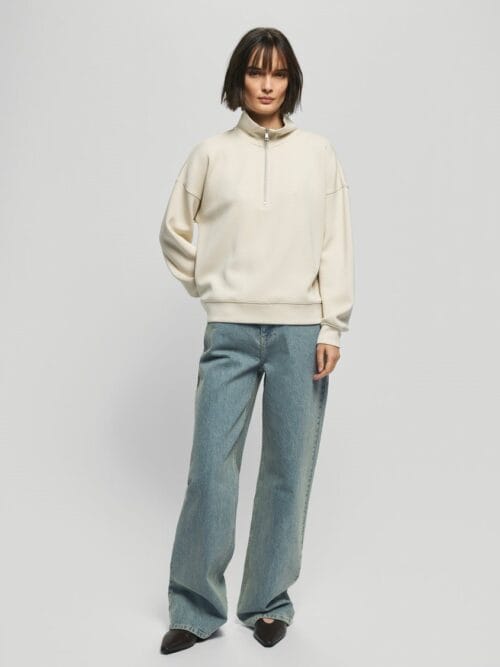 Msch Hilliana ima zip sweat Msch Hilliana ima zip sweat