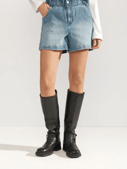Numph Nululu denim shorts