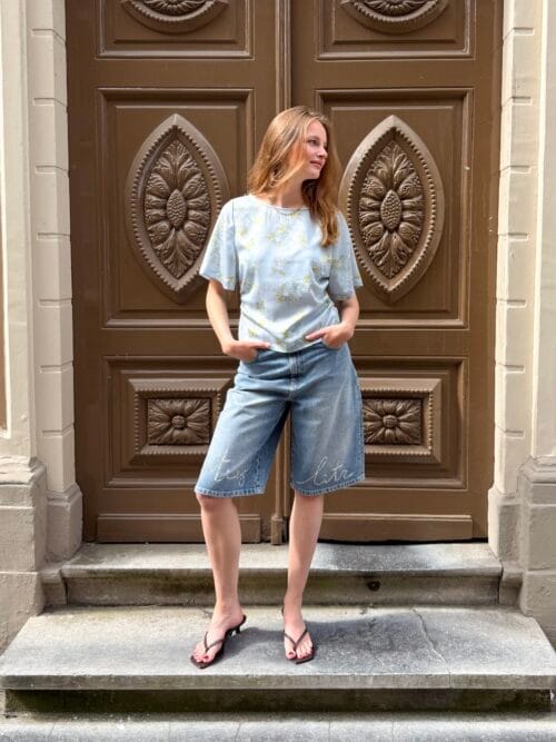 Stieglitz Fabio denim shorts