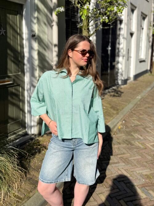 JIJI Marc streep blouse