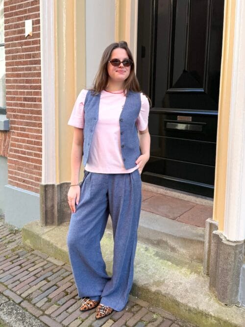 Msch Viana Ginia pleat pants