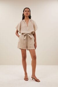 By-Bar June linen shorts