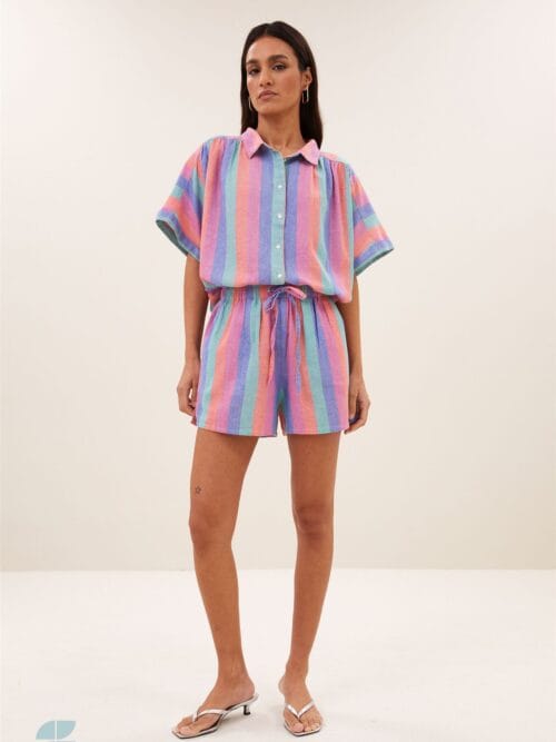 By-Bar Sunny rainbow blouse