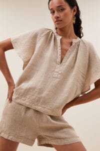 By-Bar Vina linen blouse