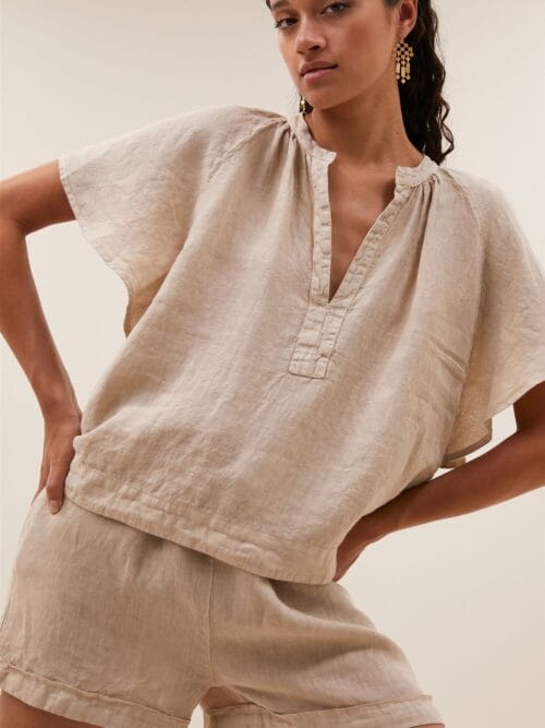 By-Bar Vina linen blouse
