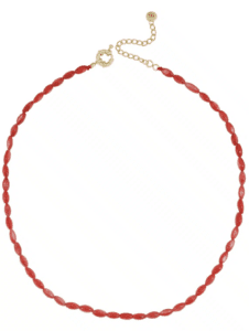 Ellen Beekmans ketting  rood