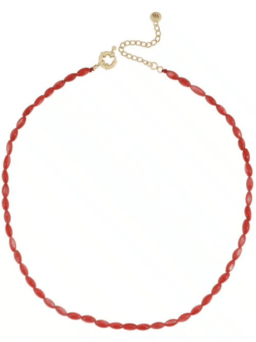 Ellen Beekmans ketting  rood